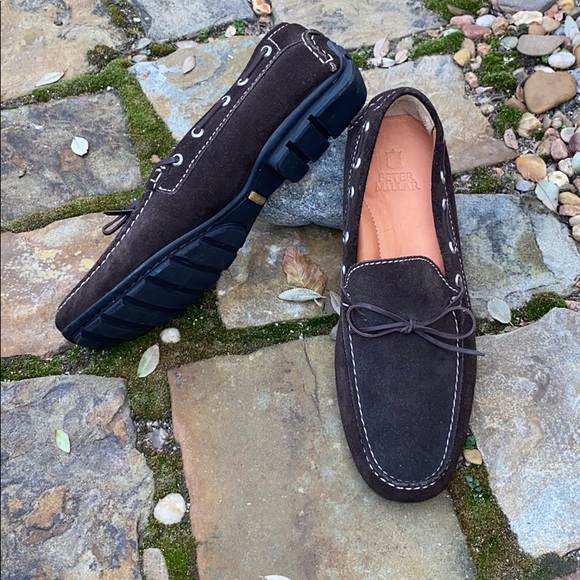 Brown Suede Loafer Moccasin 